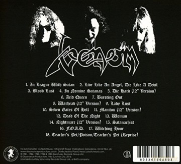 Venom: The Seven Gates Of Hell (digipack) [CD]