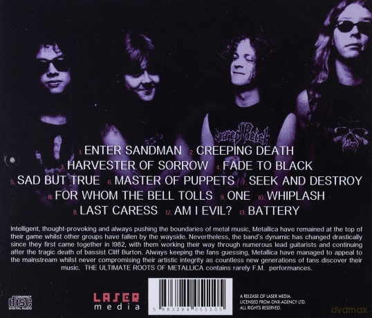 Metallica: The Ultimate Roots [CD]