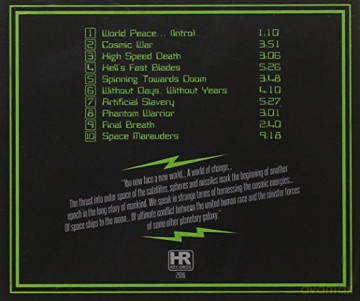 Armory: World Peace Cosmic War [CD]