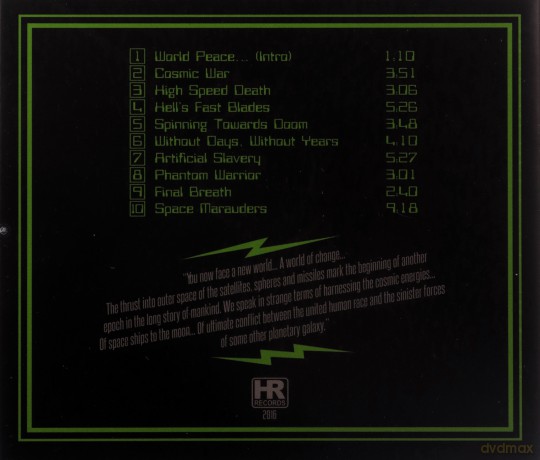 Armory: World Peace Cosmic War [CD]