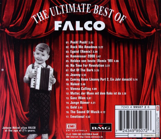 Falco: The Final Curtain - The Ultimate Best Of [CD]