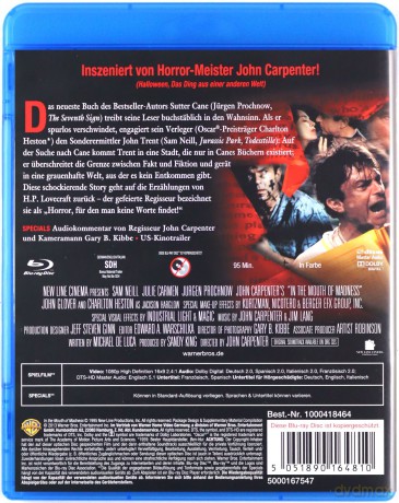 In the Mouth of Madness (W paszczy szaleństwa) [Blu-Ray]