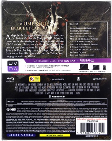 Game of Thrones Season 1 (steelbook) [5xBlu-Ray]