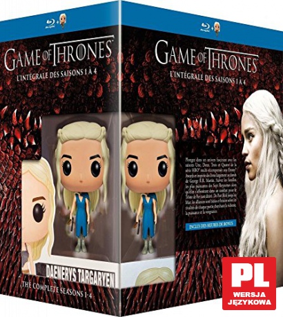 Gra o Tron Sezon 1-4 [BOX] [19xBlu-Ray]