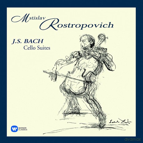 Mstislav Rostropovitsch: Bach: The Cello Suites [4xWinyl]
