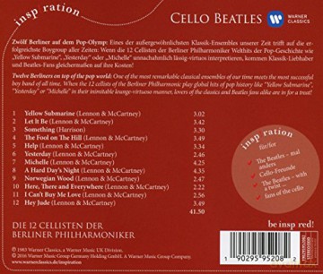 12 Cellisten Der Berliner Philharmoniker: Beatles In Classicsbeatles In Classics [CD]