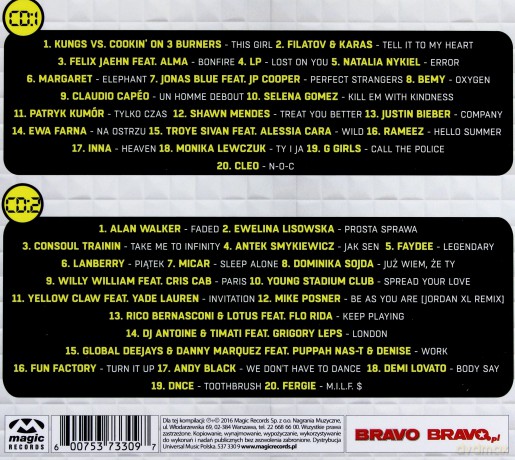 Bravo Hits Jesień 2016 [2CD]