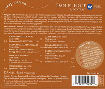 Daniel Hope: Daniel Hope: A Portrait [CD]