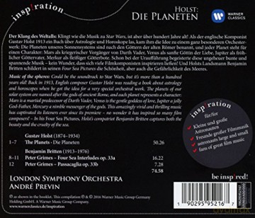 Andre Previn: Holst: Die Planeten - For Kids [CD]