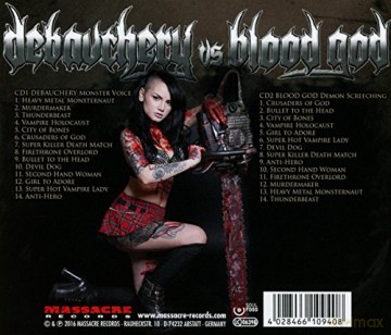 Debauchery vs Blood God: Thunderbeast [2CD]