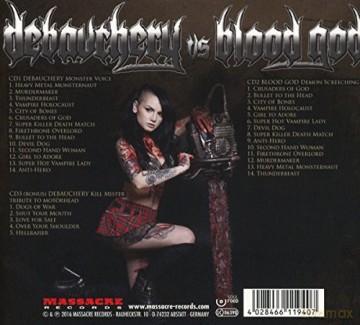 Debauchery vs Blood God: Thunderbeast (Limited Edition) [3CD]