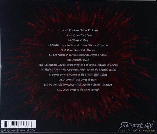 Inquisition: Bloodshed Across The Empyrean Altar Beyond The Celestial Zenith [CD]