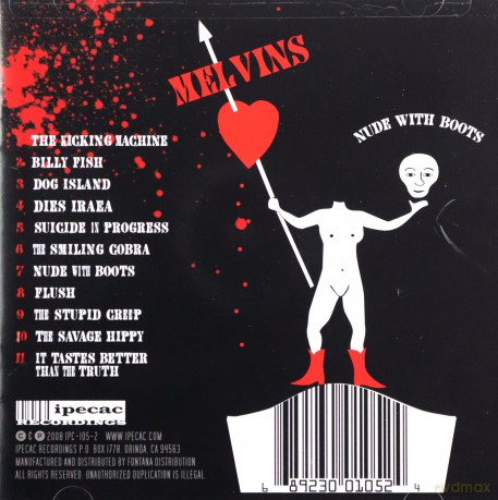 The Melvins: Nude With Boots [CD]