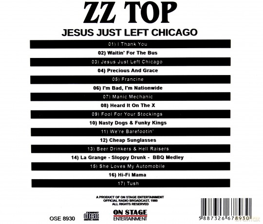 ZZ Top: Jesus Just Left Chicago [CD]