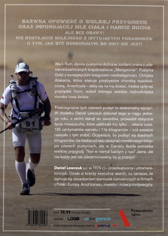 4 pustynie. Biegnij i znajdź własną drogę - Daniel Lewczuk [KSIĄŻKA]
