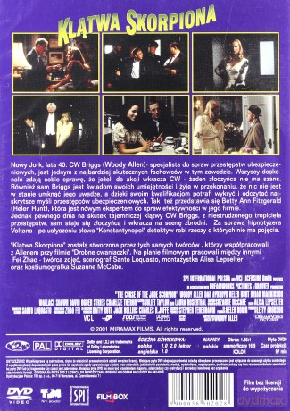 Klątwa Skorpiona [DVD]