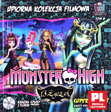 Monster High - 13 Życzeń (Upiorna Kolekcja) (booklet) [DVD]