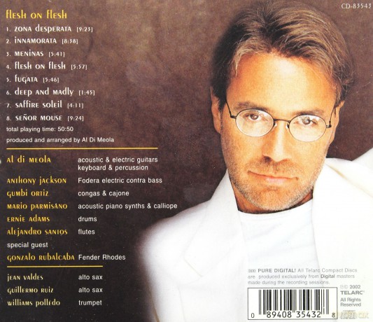 Meola Al. Di: Flesh On Flesh (digipack) [CD]