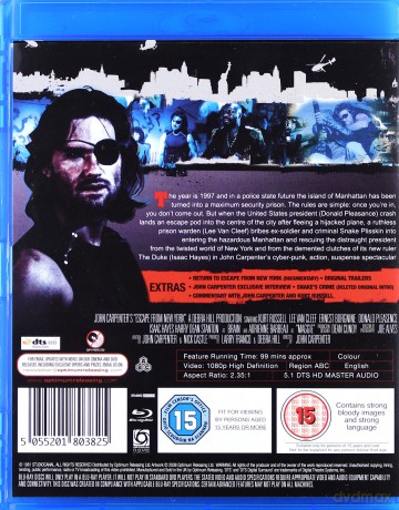 Escape From New York [Blu-Ray]