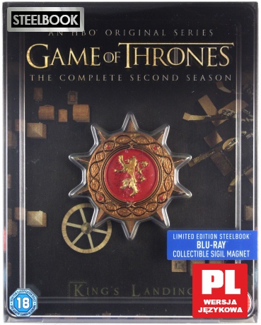 Game of Thrones Season 2 (Limited Edition) (Steelbook) [5xBlu-Ray]
