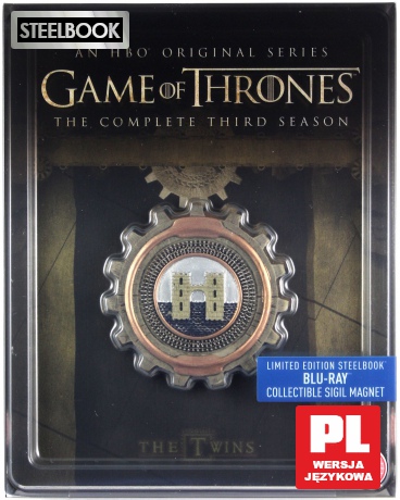 Gra o Tron Sezon 3 (Limited Edition) (Steelbook) [5xBlu-Ray]