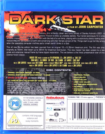 Dark Star [Blu-Ray]