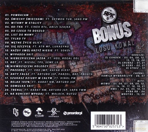 Bonus RPK: Losu Kowal [CD]