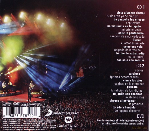 Melendi: Directo A Septiembre [3CD]