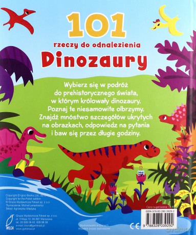 101 rzeczy do odnalezienia. Dinozaury [KSIĄŻKA]