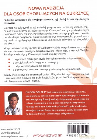 Biblia leczy cukrzyca - Don Colbert [KSIĄŻKA]