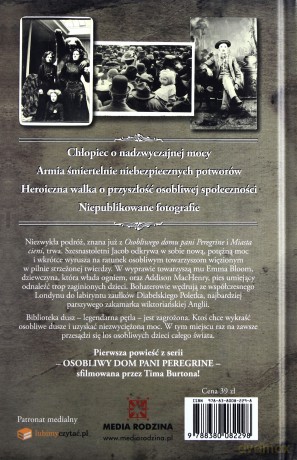 Biblioteka dusz (Osobliwy dom Pani Peregrine tom 3) - Ransom Riggs (twarda) [KSIĄŻKA]