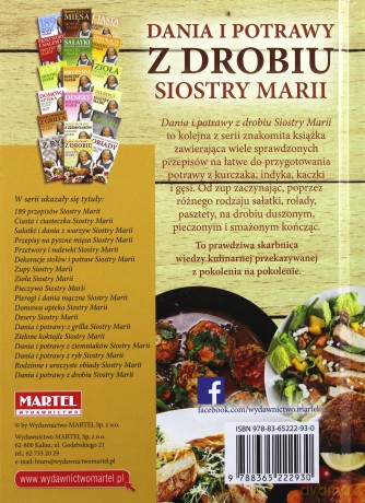 Dania i potrawy z drobiu siostry Marii - Maria Goretti (twarda) [KSIĄŻKA]