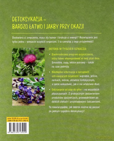 Detoks w tydzień. Skuteczny program oczyszczania organizmu - Marion Grillparzer [KSIĄŻKA]