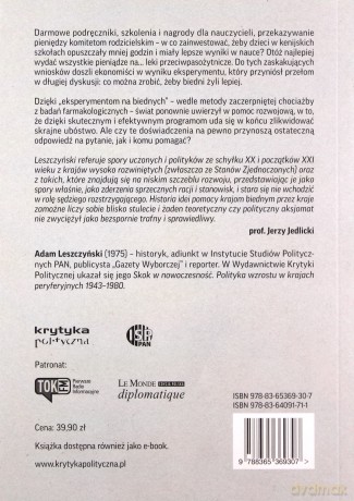 Eksperymenty na biednych - Adam Leszczyński [KSIĄŻKA]