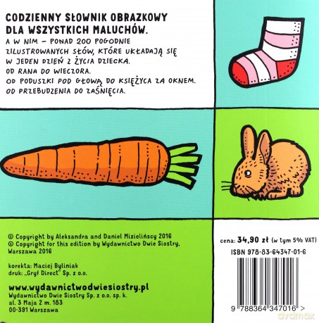 Jeden dzień - Aleksandra i Daniel Mizielińscy (twarda) [KSIĄŻKA]