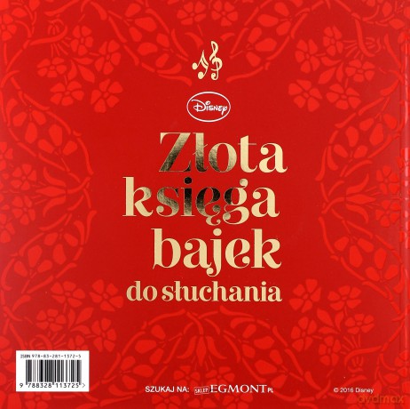 Klasyka Disneya. Złota księga bajek do słuchania [KSIĄŻKA]