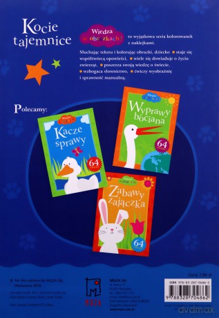 Kocie tajemnice. Wiedza w obrazkach - Katarzyna Bardos [KSIĄŻKA]