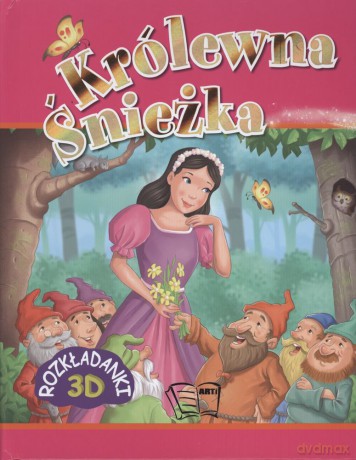 Królewna Śnieżka. Rozkładanki 3D (twarda) [KSIĄŻKA]