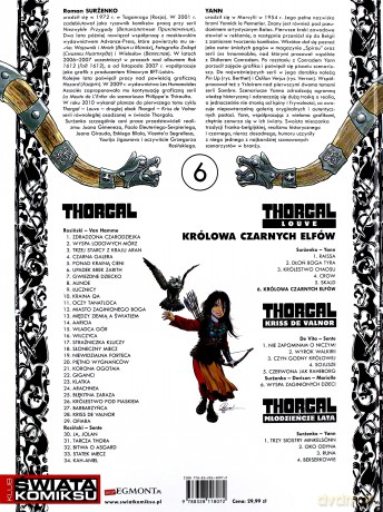 Królowa czarnych elfów. Thorgal Louve (Tom 6) - Yann Le Pennetier (twarda) [KOMIKS]