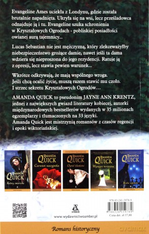 Kryształowe ogrody - Amanda Quick [KSIĄŻKA]