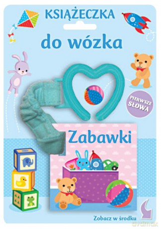 Książka do wózka. Zabawki (twarda) [KSIĄŻKA]