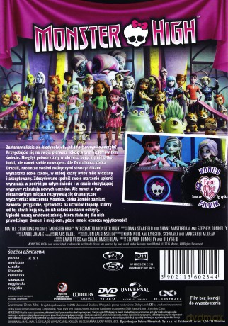 Witamy w Monster High - Początek Historii [DVD]
