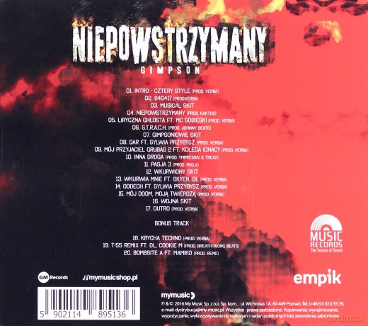 Gimpson: Niepowstrzymany [CD]