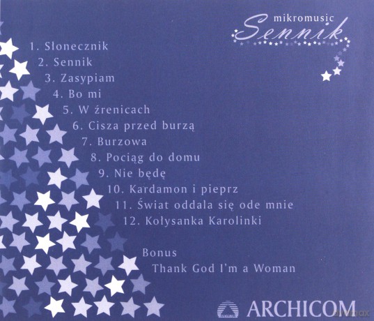 Mikromusic: Sennik  [CD]