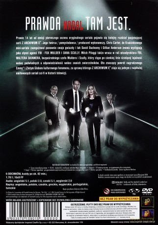 Z archiwum X Sezon 10 [3DVD]