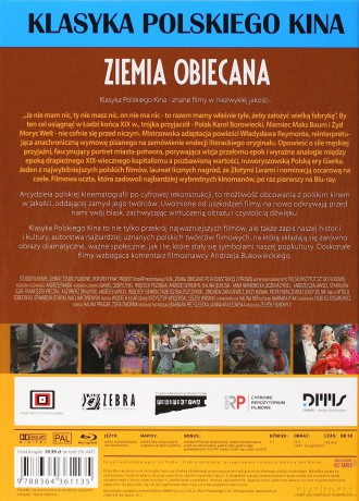 Człowiek z marmuru  / Człowiek z żelaza  / Rękopis znaleziony w Saragossie / Sanatorium pod Klepsydrą / Ziemia obiecana Pakiet [5xBlu-Ray]