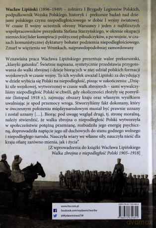 Walka zbrojna o niepodleglość Polski 1905-1918 - Wacław Lipiński [KSIĄŻKA]