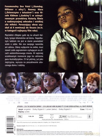 Lion. Droga do domu (booklet) [DVD]