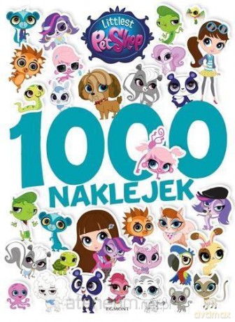 1000 naklejek. Littlest Pet Shop - Marta Jamrógiewicz [KSIĄŻKA]