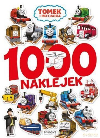 1000 naklejek. Tomek i przyjaciele - Marta Jamrógiewicz [KSIĄŻKA]